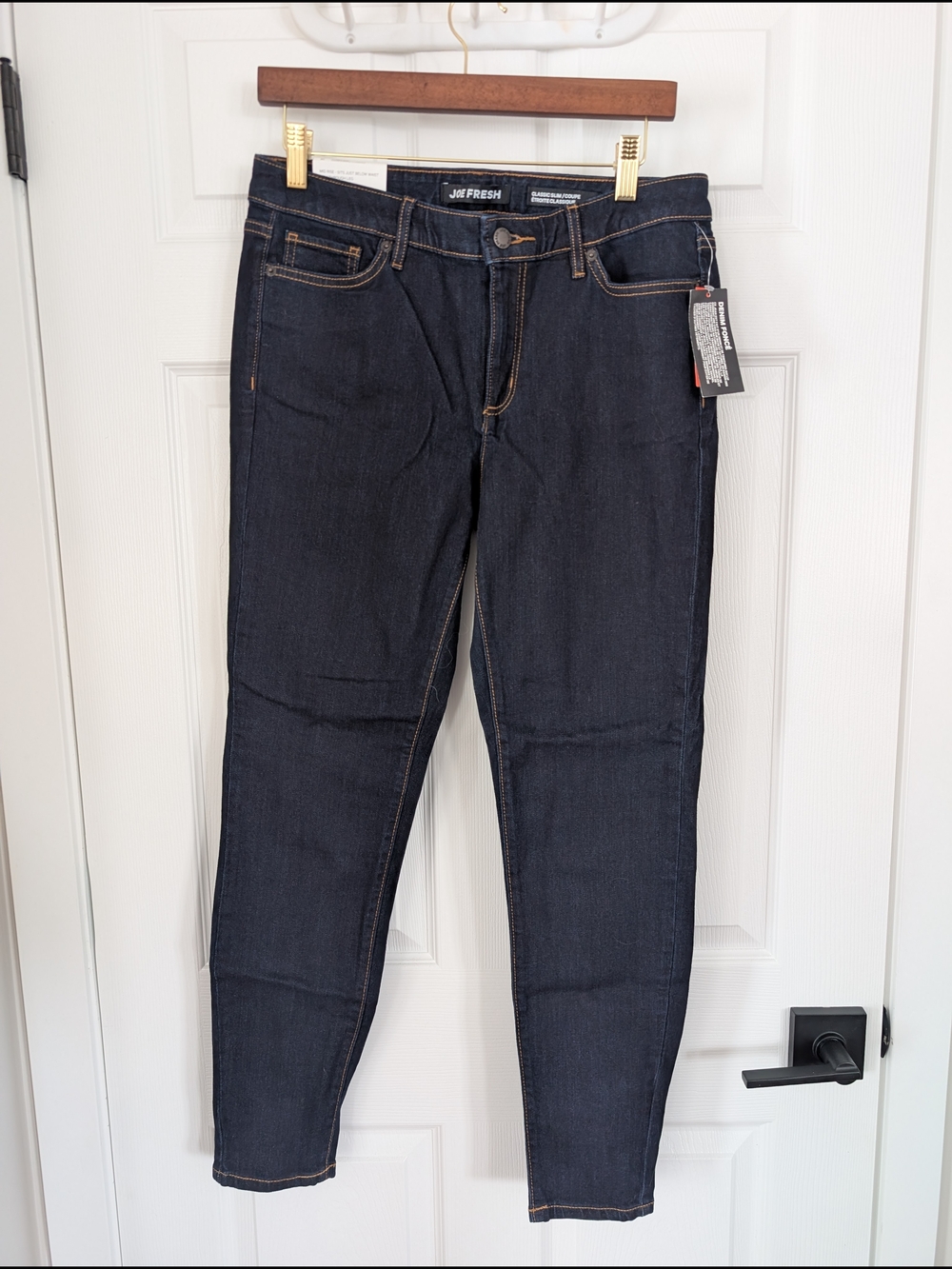 Joe Fresh Women's Dark Indigo Skinny Jeans